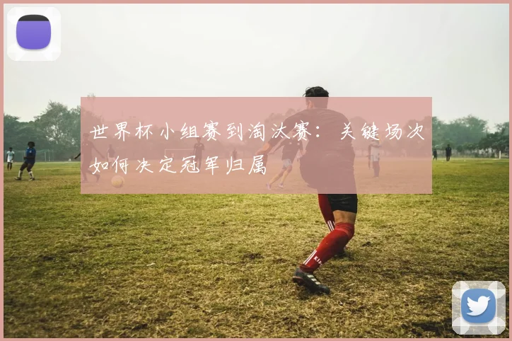 世界杯小组赛到淘汰赛:关键场次如何决定冠军归属