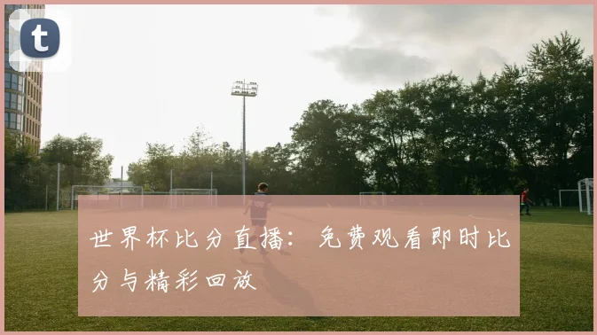 世界杯比分直播：免费观看即时比分与精彩回放
